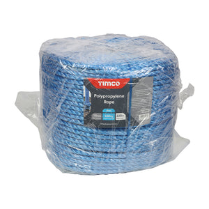 Blue Polypropylene Rope Long Coil - 10mm x 220m Image