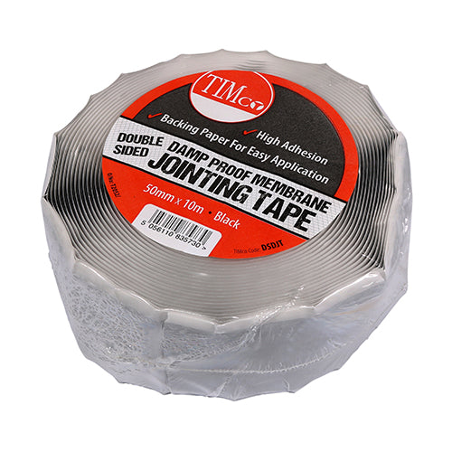 Double Sided Damp Proof Membrane Jointing Tape - 10m x 50mm Image