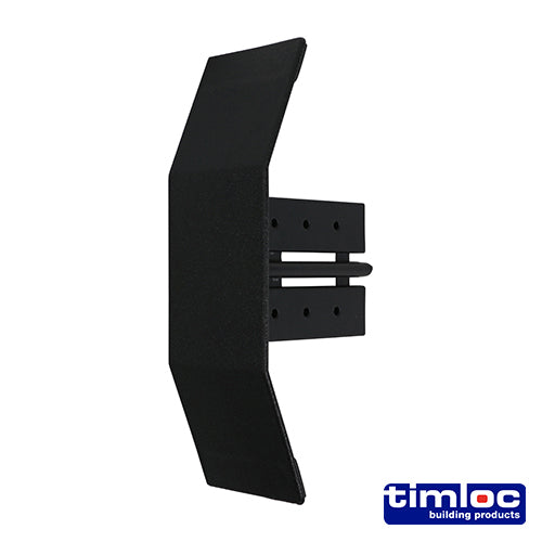Timloc Dry Verge Eaves Starter Black - 155 x 105mm Image