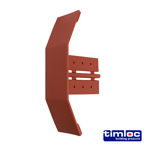 Timloc Ambi-Verge Eaves Starter Terracotta - 155 x 105mm Image