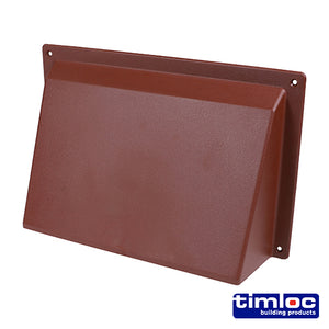 Timloc External Cowl Brown - 255 x 160mm Image