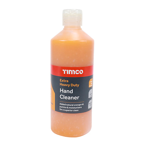 Extra Heavy Duty Hand Cleaner Hand Pumice Scrub Orange Flip Top - 500ml  Image