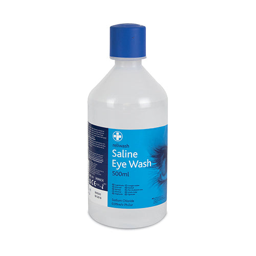 Eye Wash Saline Bottle - 500ml Image
