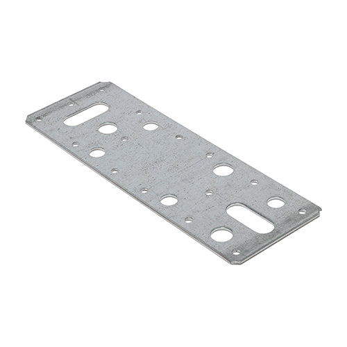 Flat Connector Plates Galvanised - 62 x 180 Image