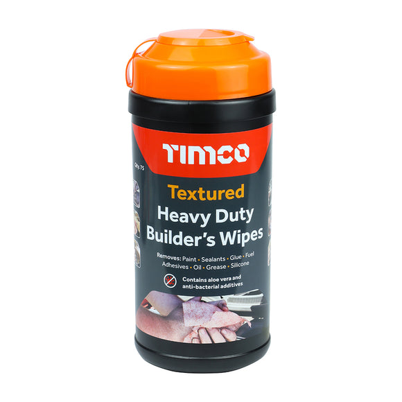 Textured Heavy Duty Builders Wipes - 75 Wipes Image