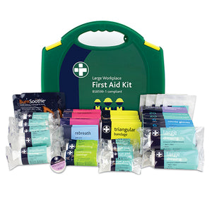 Workplace First Aid Kit British Standard Compliant - Large Image
