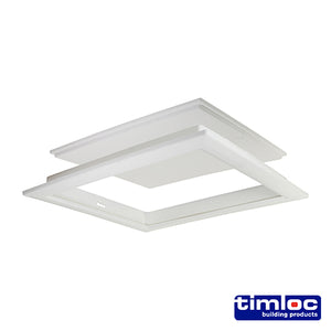 Timloc Loft Access Door Drop-in White - 562 x 665mm Image