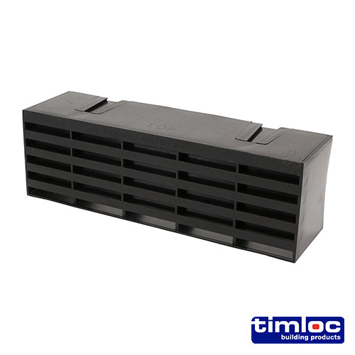 Timloc Airbrick Plastic Blue / Black - 215 x 69 x 60mm Image