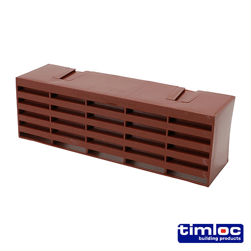 Timloc Airbrick Plastic  Brown - 215 x 69 x 60mm Image