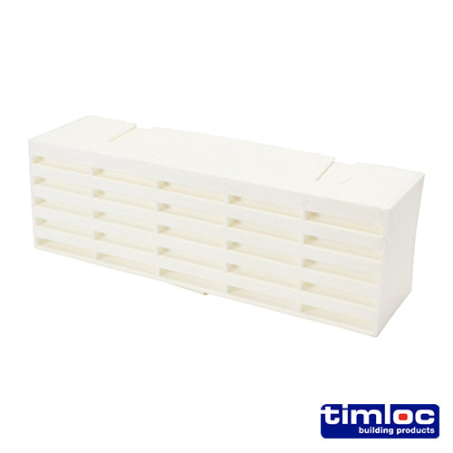 Timloc Airbrick Plastic White - 215 x 69 x 60mm Image