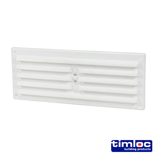 Timloc Hit and Miss Grille Vent White - 242 x 89mm Image