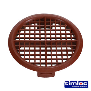 Timloc Push-in Soffit Vent Brown -  70.0 Image