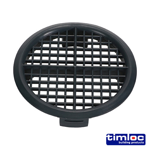 Timloc Push-in Soffit Vent Grey -  70.0 Image