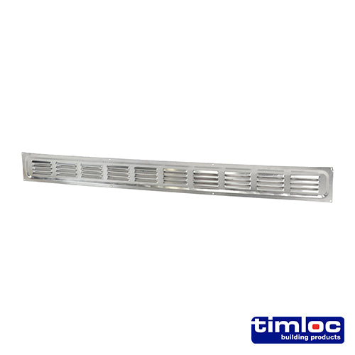 Timloc Return Air Grille Aluminium  - 648 x 60mm Image