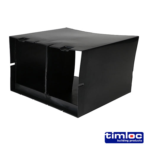 Timloc Through-Wall Cavity Sleeve for Two Airbricks Stacked - 229 x 152mm Image