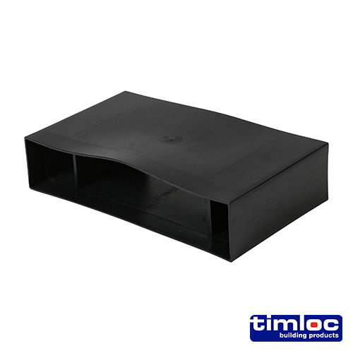 Timloc Underfloor Vent Horizontal Rear Extension - + 100mm Image