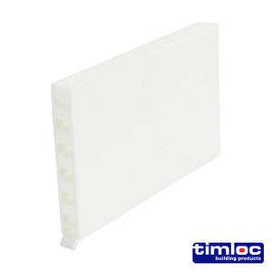 Timloc Cavity Wall Weep Vent White - 65 x 10 x 100mm Image
