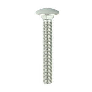 Carriage Bolts DIN603 A2 Stainless Steel - M10 x 75 Image