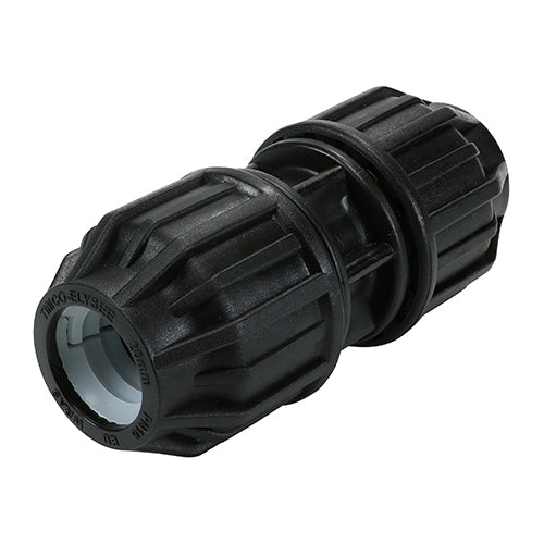 MDPE Pipe Fittings Coupler  - 20 x 20mm Image