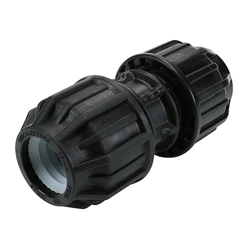 MDPE Pipe Fittings Coupler  - 25 x 25mm Image