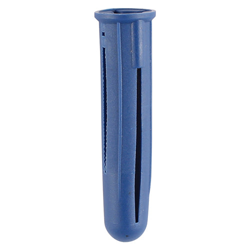 Blue Plastic Plugs - 48mm Image