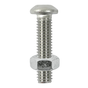 Button Socket Screws ISO7380 A2 Stainless Steel - M6 x 16 Image