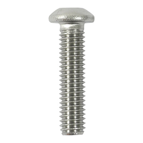 Button Socket Screws ISO7380 A2 Stainless Steel - M6 x 20 Image