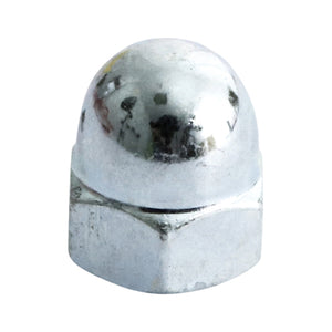 Hex Dome Nuts DIN1587 Silver - M16 Image