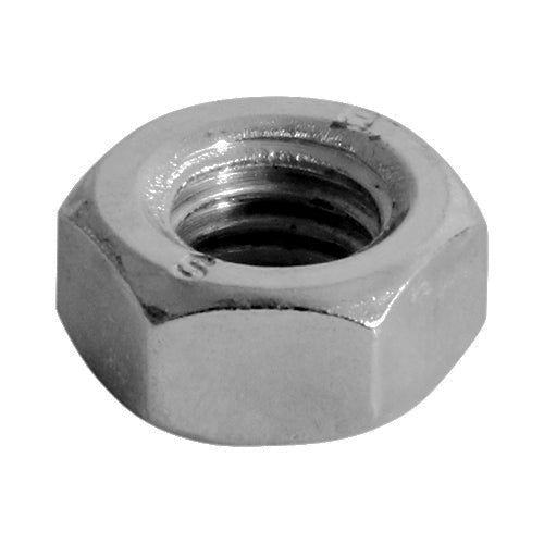 Hex Full Nuts DIN934 A2 Stainless Steel - M5 Image