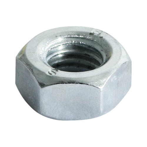 Hex Full Nuts DIN934 Silver - M5 Image