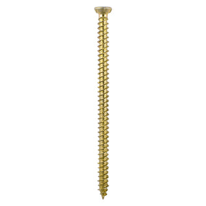 Concrete Screws Flat Countersunk Gold - 7.5 x 50 Image