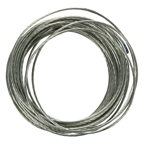 Picture Wire Silver - 0.92Dia x 3.6M Image