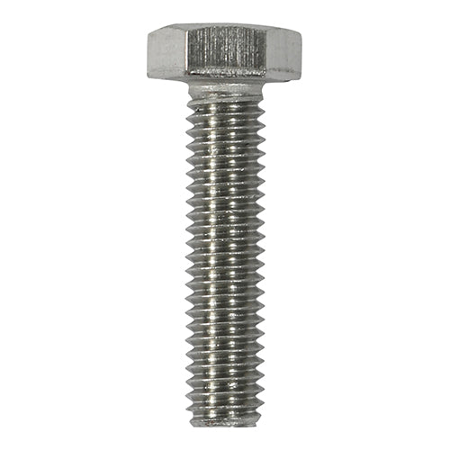 Set Screws DIN933 A2 Stainless Steel - M8 x 20 Image
