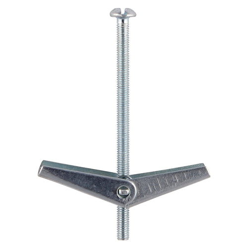 Spring Toggle Cavity Anchors Silver - M5 x 100 Image