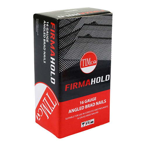 FirmaHold Collated 16 Gauge Angled A2 Stainless Steel Brad Nails - 16g x 64 Image