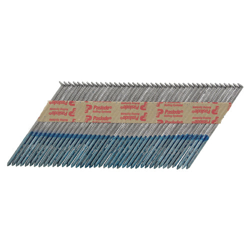 Paslode IM350+ Nails & Fuel Cells Retail Pack Plain Shank Hot Dipped Galvanised - 3.1 x 90/1CFC Image