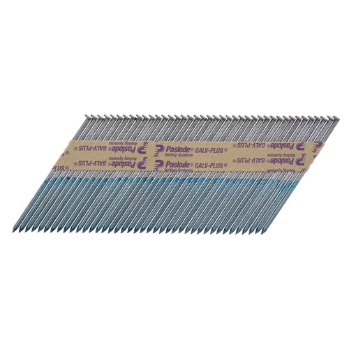 Paslode IM360Ci Nails & Fuel Cells Retail Pack Plain Shank Galvanised + - 3.1 x 90/1CFC Image