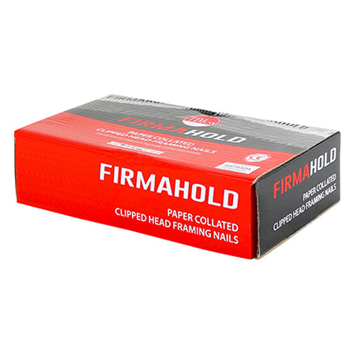 FirmaHold Collated Clipped Head Ring Shank Firmagalv Nails - 3.1 x 75 Image