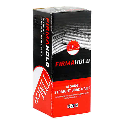 FirmaHold Collated 18 Gauge Straight A2 Stainless Steel Brad Nails - 18g x 38 Image