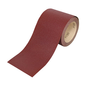 Sandpaper Roll 60 Grit Red - 115mm x 10m Image