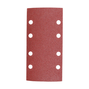 1/3 Sanding Sheets Mixed Red Punched - 93 x 185mm (80/120/180) Image