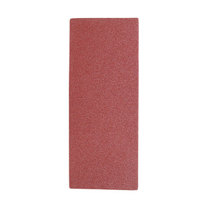 1/3 Sanding Sheets 80 Grit Red Unpunched - 93 x 230mm Image