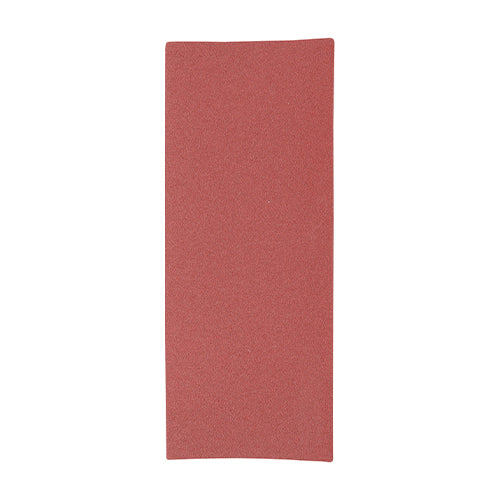 1/3 Sanding Sheets 180 Grit Red Unpunched - 93 x 230mm Image