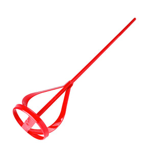 Paint Mixer, Paint and Plaster Mixing Paddle for Drill, Red - 600 x 100mm
 Image