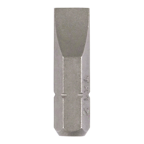 Slotted Driver Bit S2 Grey - 7.0 x 1.2 x 25 Image
