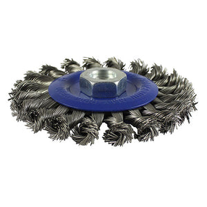 Angle Grinder Wheel Brush Twisted Knot Stainless Steel - 115mm Image