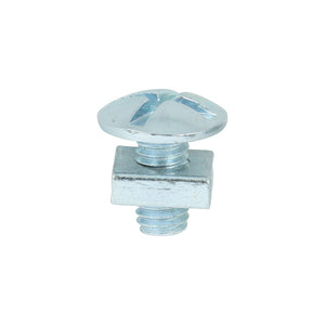 Roofing Bolts & Square Nuts Silver - M6 x 12 Image