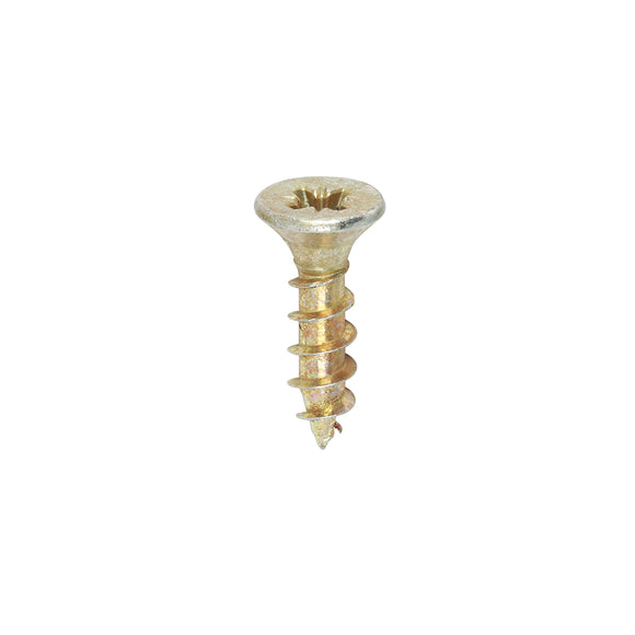 Solo Countersunk Gold Woodscrews - 3.0 x 12 Image