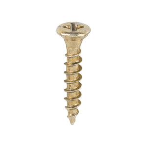 Velocity Premium Multi-Use Countersunk Gold Woodscrews - 3.5 x 20 Image