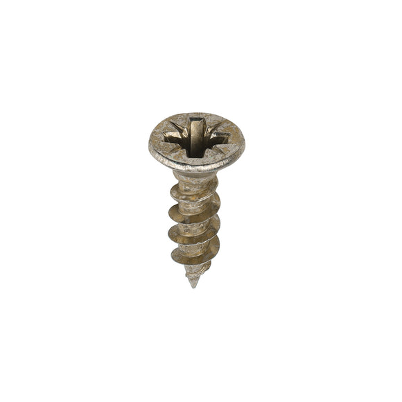 Solo Countersunk Gold Woodscrews - 4.0 x 15 Image